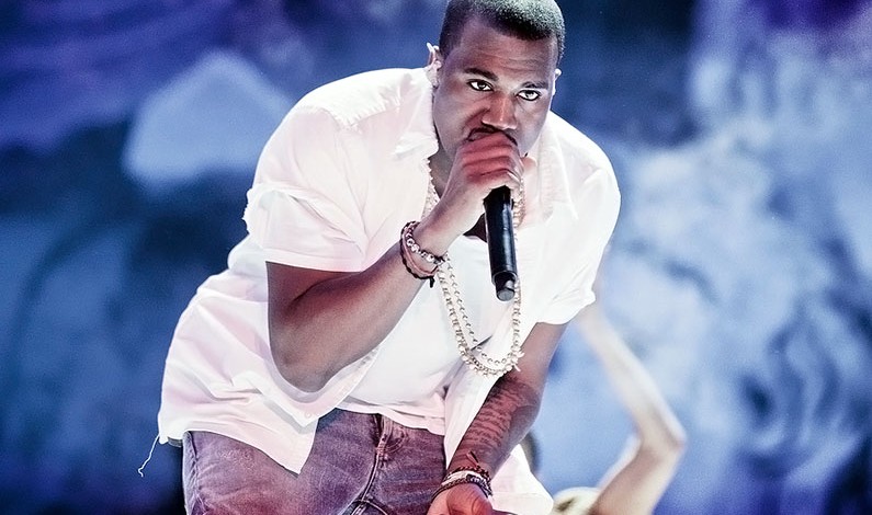Kanye West Storms Grammy Stage