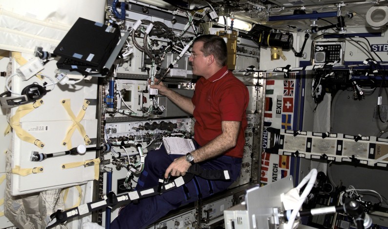 Astronauts Study Microbes on the International Space Station